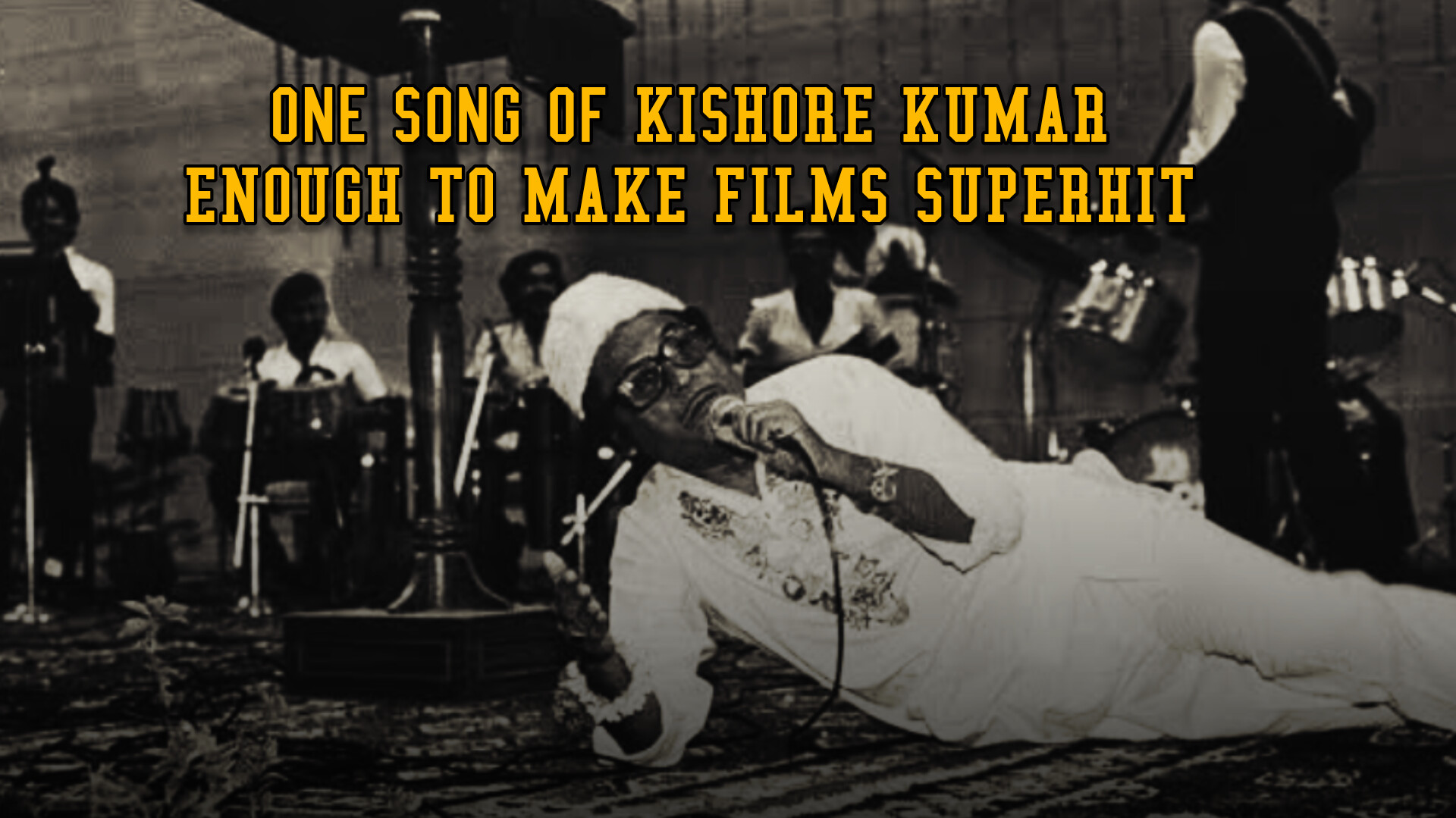 Kishore Kumar Stage Show Image